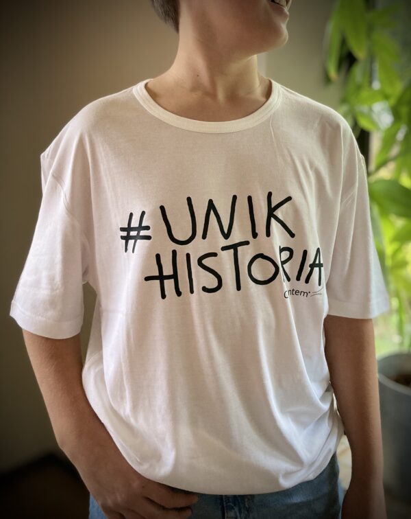 T-shirt herr unik fram